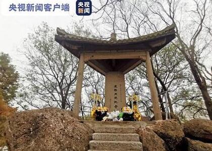 南京多处遇难同胞丛葬地摆满鲜花